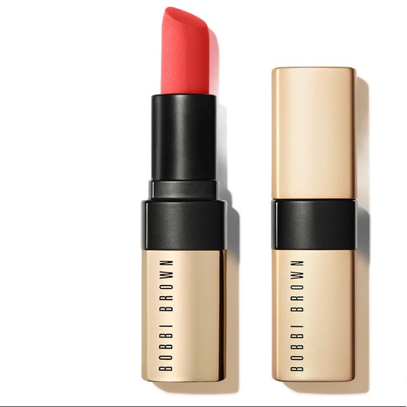 NIB NWT Bobbi Brown Best Selling Luxe Matte Lip Color Lipstick Cheeky Peach - Picture 11 of 15